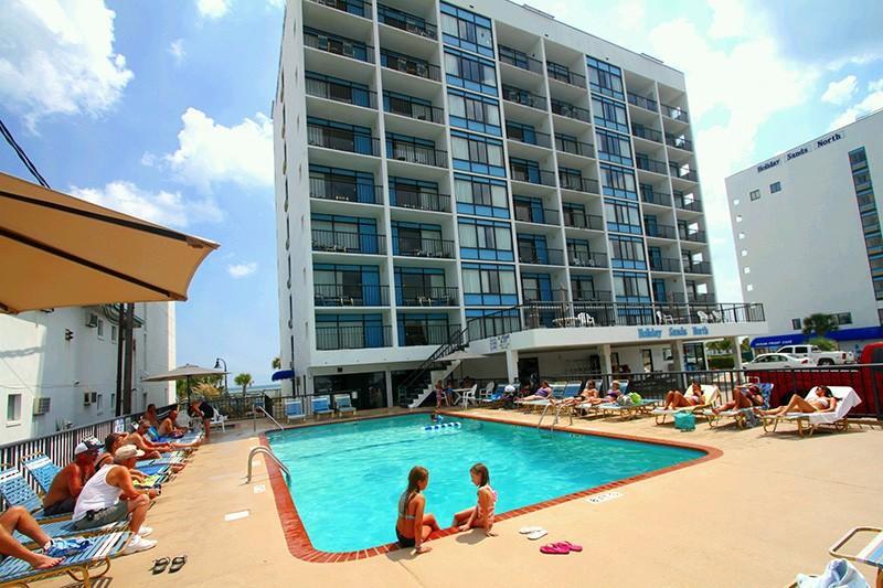 Holiday Sands North "On The Boardwalk" Myrtle Beach Exterior foto